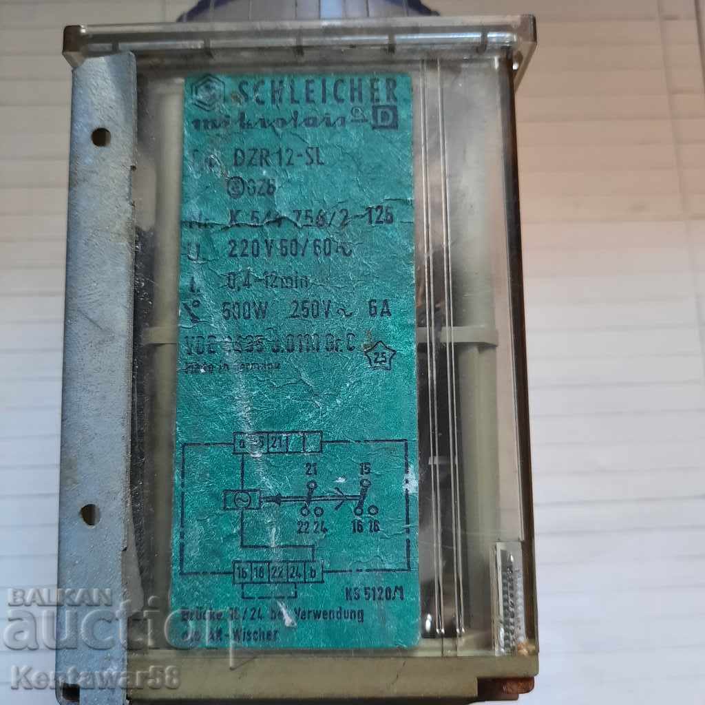 Χρονικό ρελέ Schleisher DZR 12- SL με τιμή 16.00 BGN | € 8.18 Χρονικό ρελέ Schleisher DZR 12- SL με τιμή 16.00 BGN | € 8.18