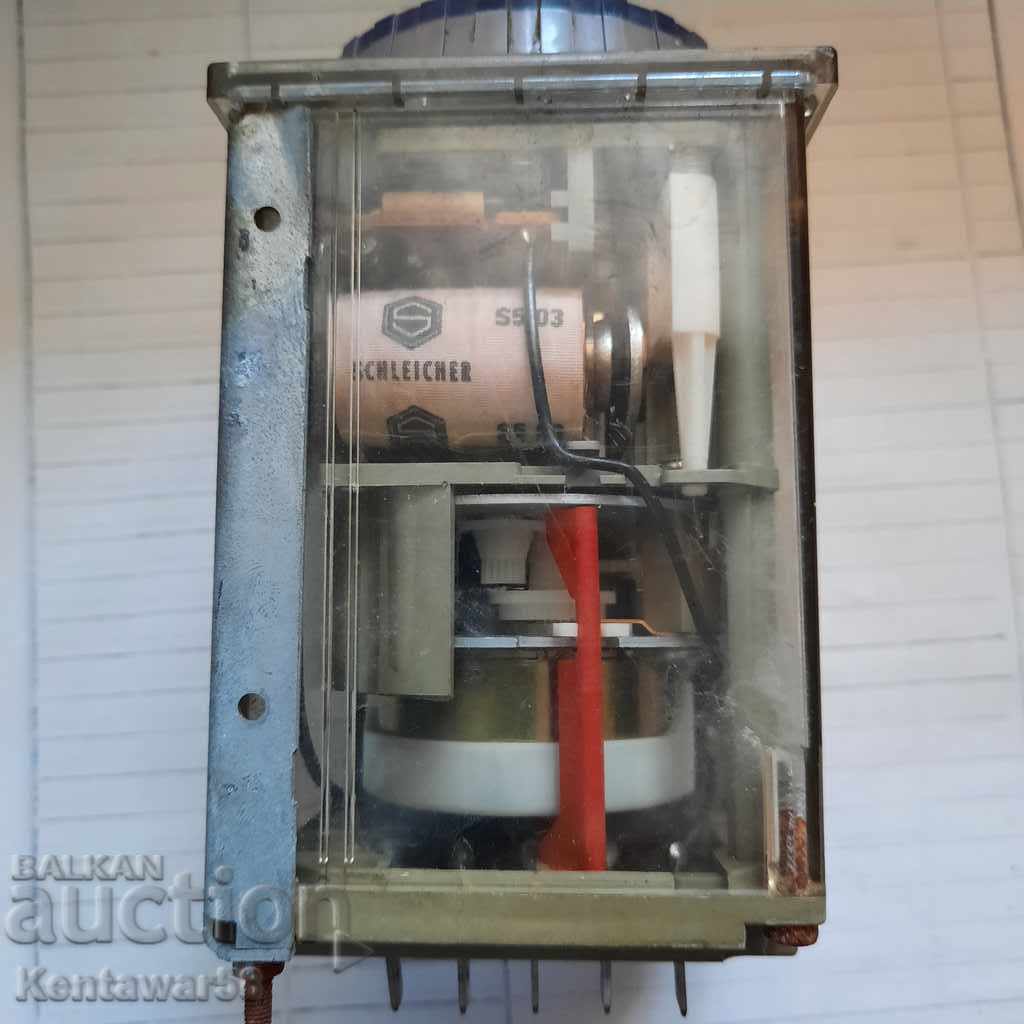 Δημοπρασία Χρονικό ρελέ Schleisher DZR 12- SL Δημοπρασία Χρονικό ρελέ Schleisher DZR 12- SL
