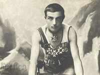 Autograf Primul campion bulgar K. Ivanov 1910