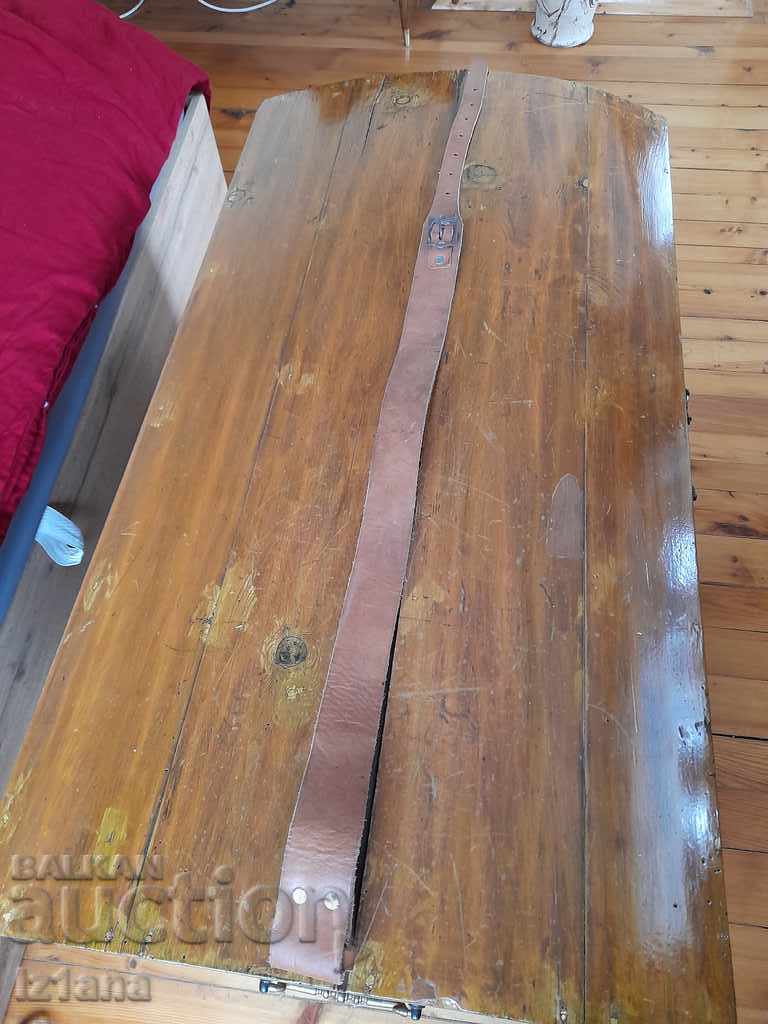 Old leather strap, rifle strap with price 50.00 BGN | € 25.56 Old leather strap, rifle strap with price 50.00 BGN | € 25.56