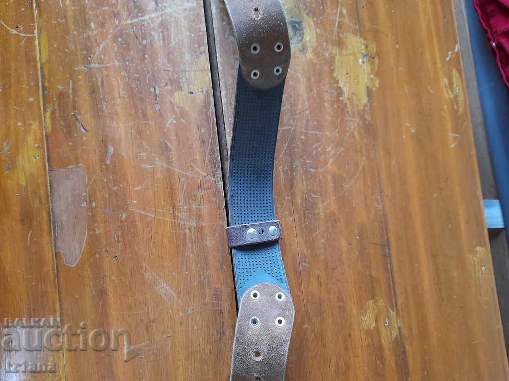 Old leather strap, rifle strap - 5 Old leather strap, rifle strap - 5
