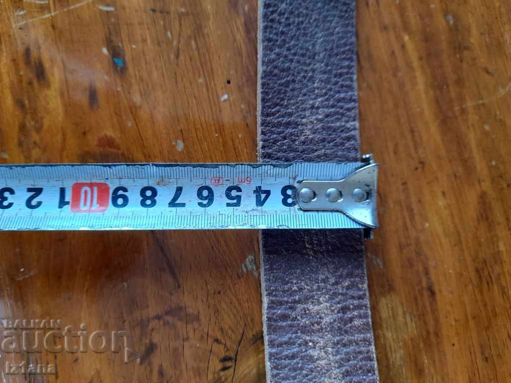 Old leather strap, rifle strap - 6 Old leather strap, rifle strap - 6