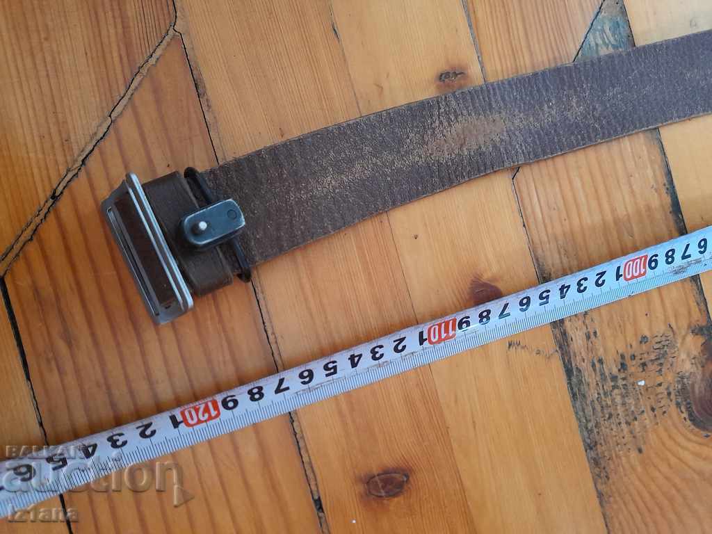 Old leather strap, rifle strap - 7 Old leather strap, rifle strap - 7