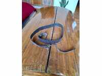 Curea veche de piele, curea de pușcă