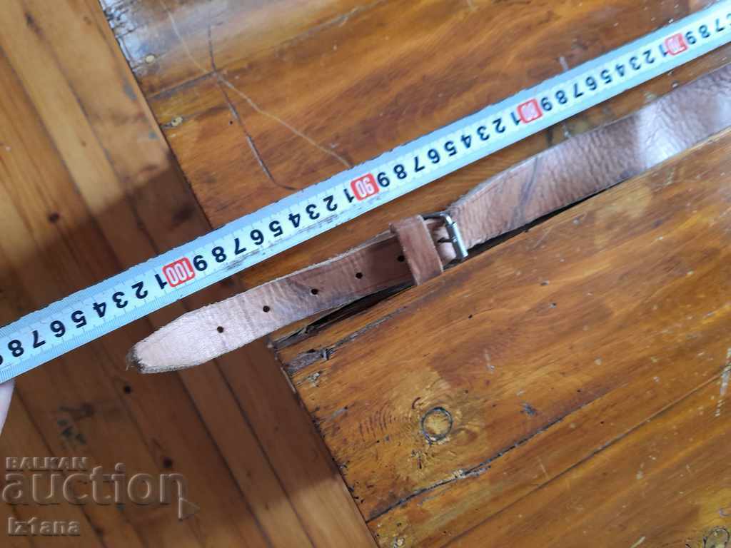 Old leather strap, rifle strap - 5 Old leather strap, rifle strap - 5