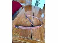 Curea veche de piele, curea de pușcă