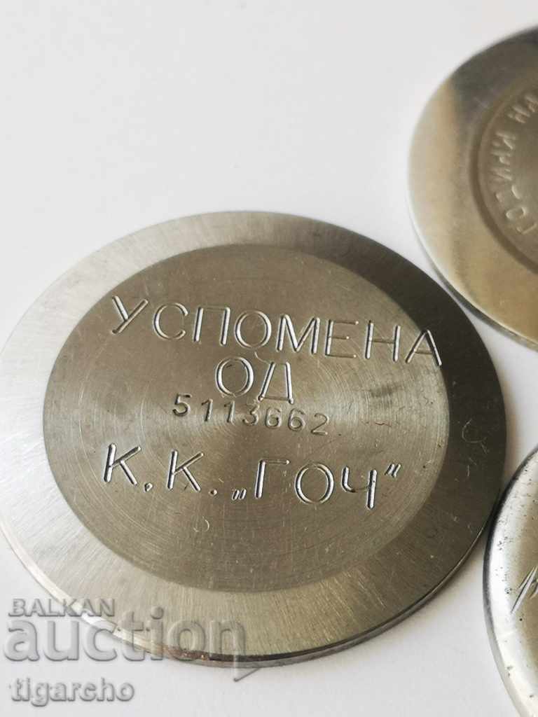 Clock caps with inscription - 6 Clock caps with inscription - 6