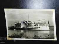 Old postcard-Scrap of the steamer G. Dimitrov