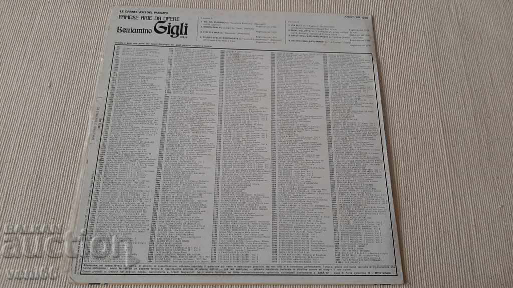 Delivery of Gramophone record - Benjamin Gillie Delivery of Gramophone record - Benjamin Gillie