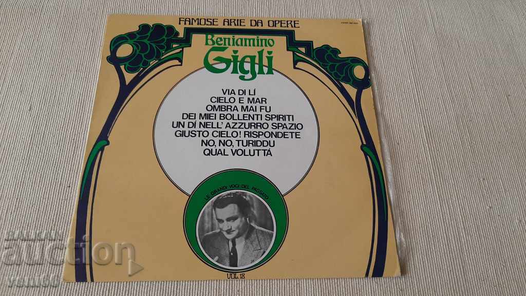 Disc gramofon - Benjamin Gillie