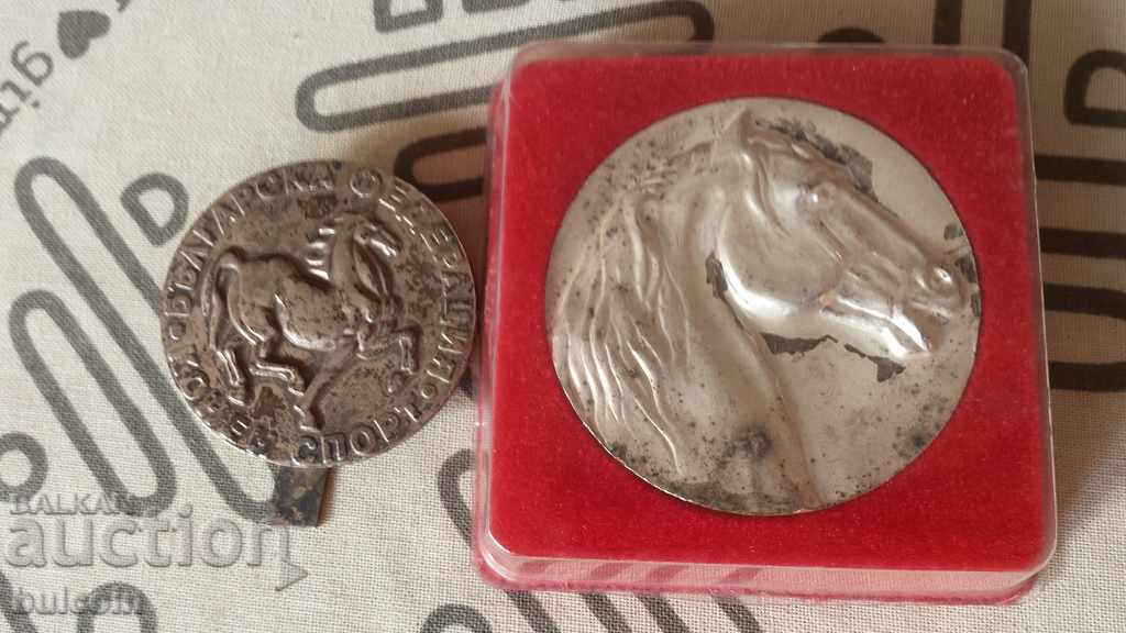 RARE MASSIVE PLAQUE+SIGN BF EQUESTRIAN SPORTS with price 45.00 BGN | € 23.01