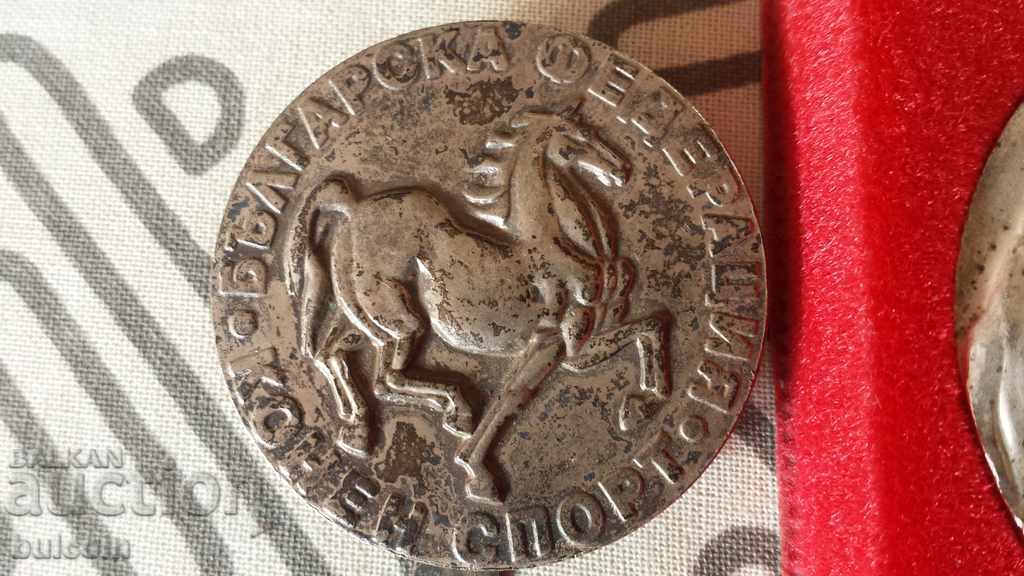 Delivery of RARE MASSIVE PLAQUE+SIGN BF EQUESTRIAN SPORTS