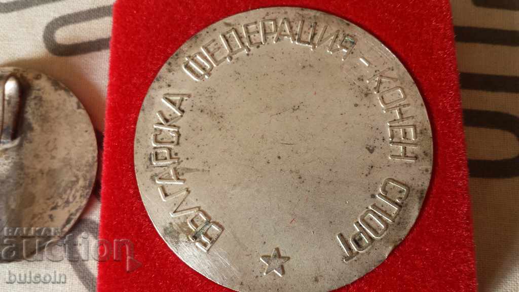 RARE MASSIVE PLAQUE+SIGN BF EQUESTRIAN SPORTS - 6