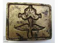 FOR SALE AN OLD ROYAL MILITARY BELT BUCKLE - PILOT/AVIATOR/AIRFORCE