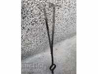 Dilaf vechi, clește, fier forjat pentru cuptor