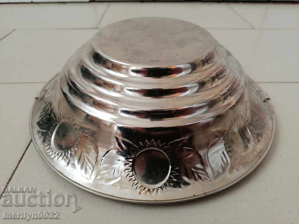 Metal basket, chocolate box USSR basket, sugar bowl - 5 Metal basket, chocolate box USSR basket, sugar bowl - 5