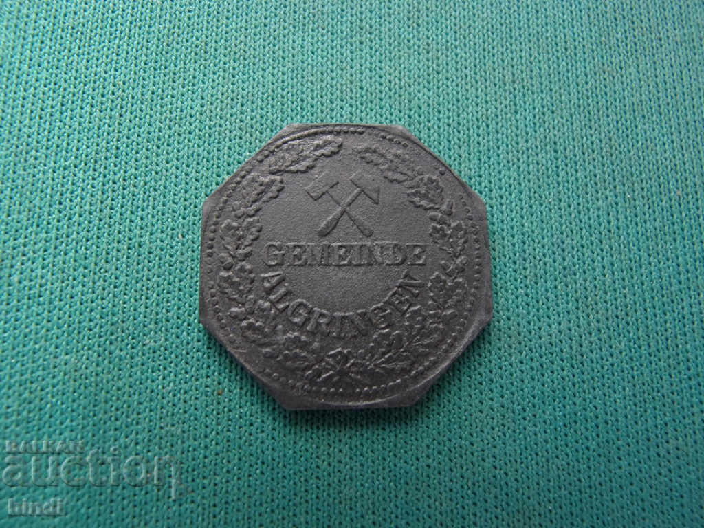 Weimar Algringen Germania 5 Pfennig 1916 Rare