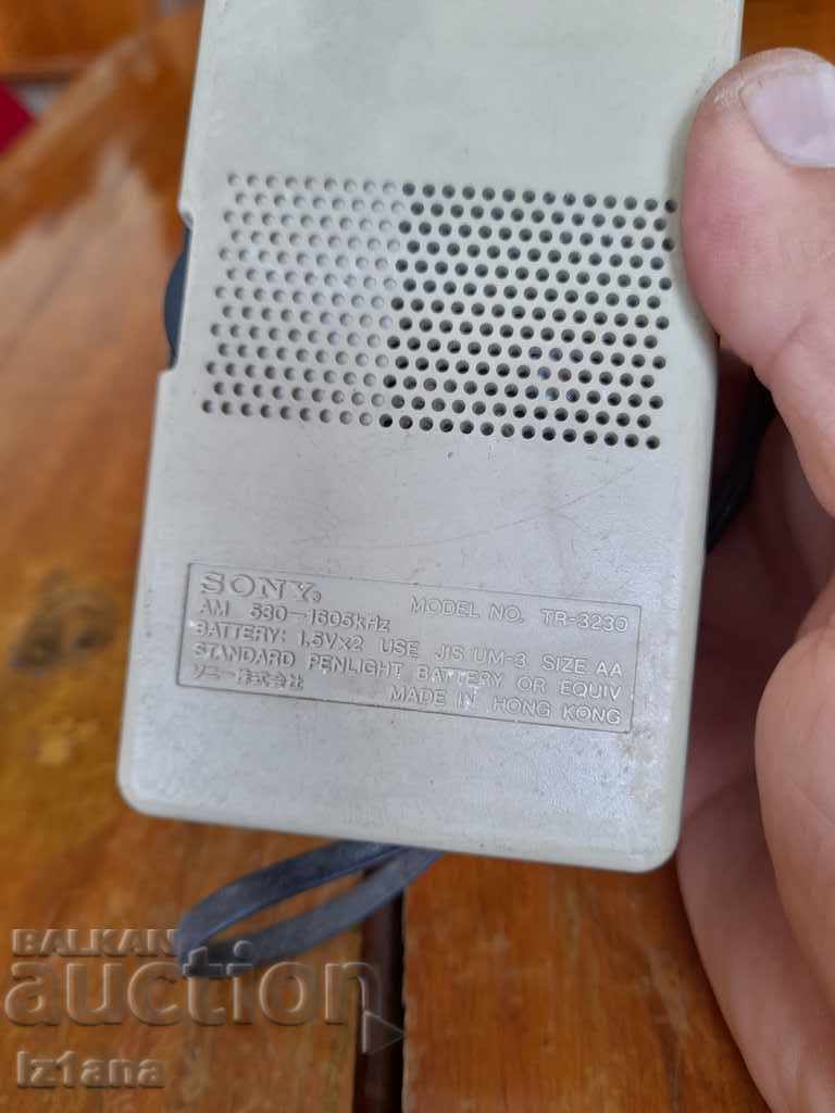 Παλιό ραδιόφωνο, ραδιοφωνικός δέκτης SONY - 5 Παλιό ραδιόφωνο, ραδιοφωνικός δέκτης SONY - 5