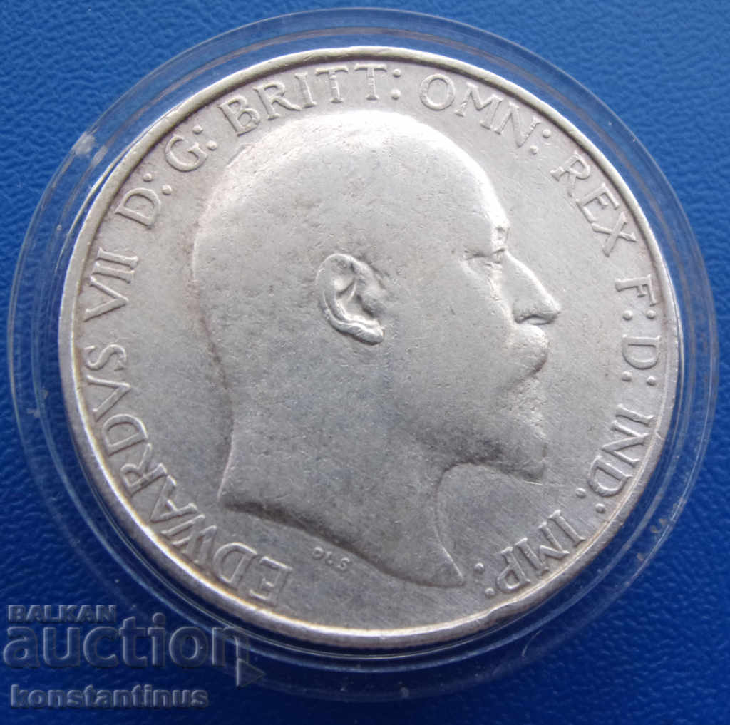 Англия  1  Флорин  1906  Rare с цена € 38.35 | 75.01 лв.