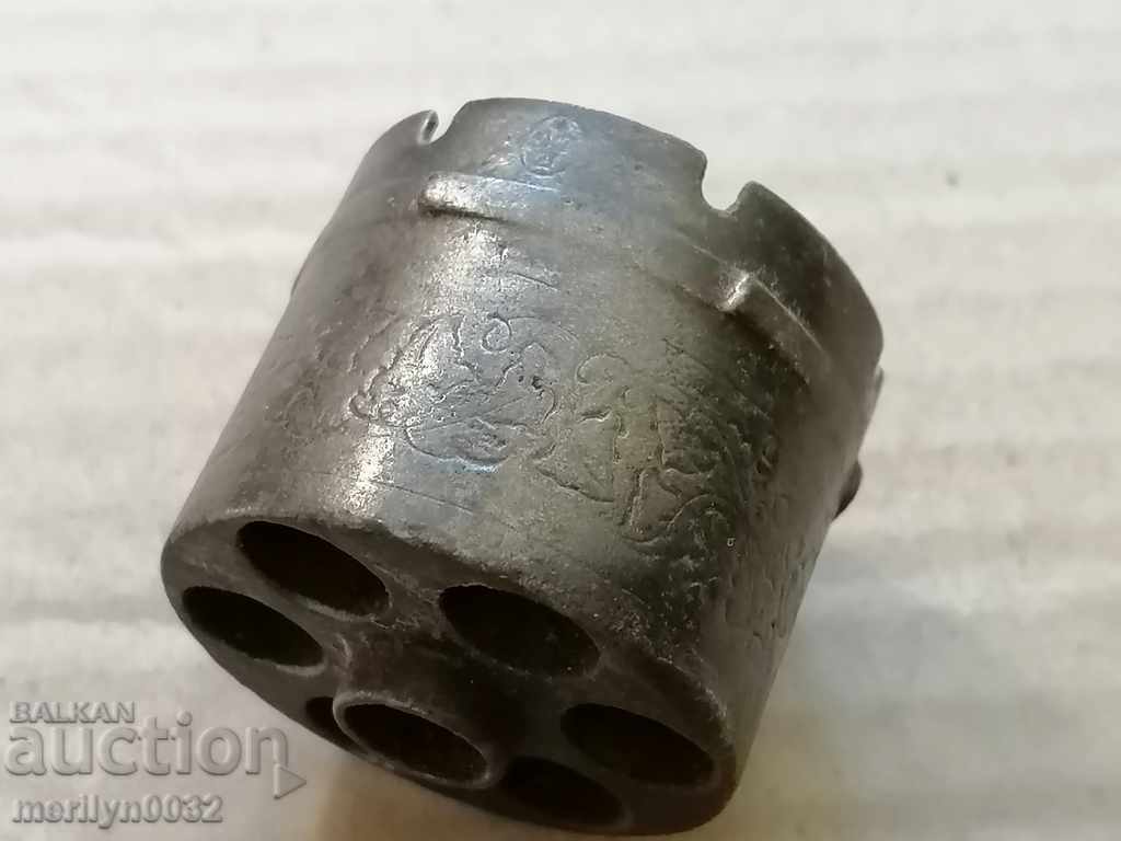 Auction Drum for Lefusche pin revolver 9mm pistol pistol rifle Auction Drum for Lefusche pin revolver 9mm pistol pistol rifle