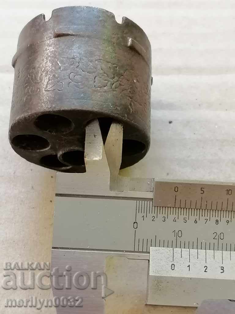 Drum for Lefusche pin revolver 9mm pistol pistol rifle - 5 Drum for Lefusche pin revolver 9mm pistol pistol rifle - 5