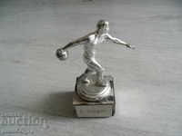 № * 5325 old metal prize statuette