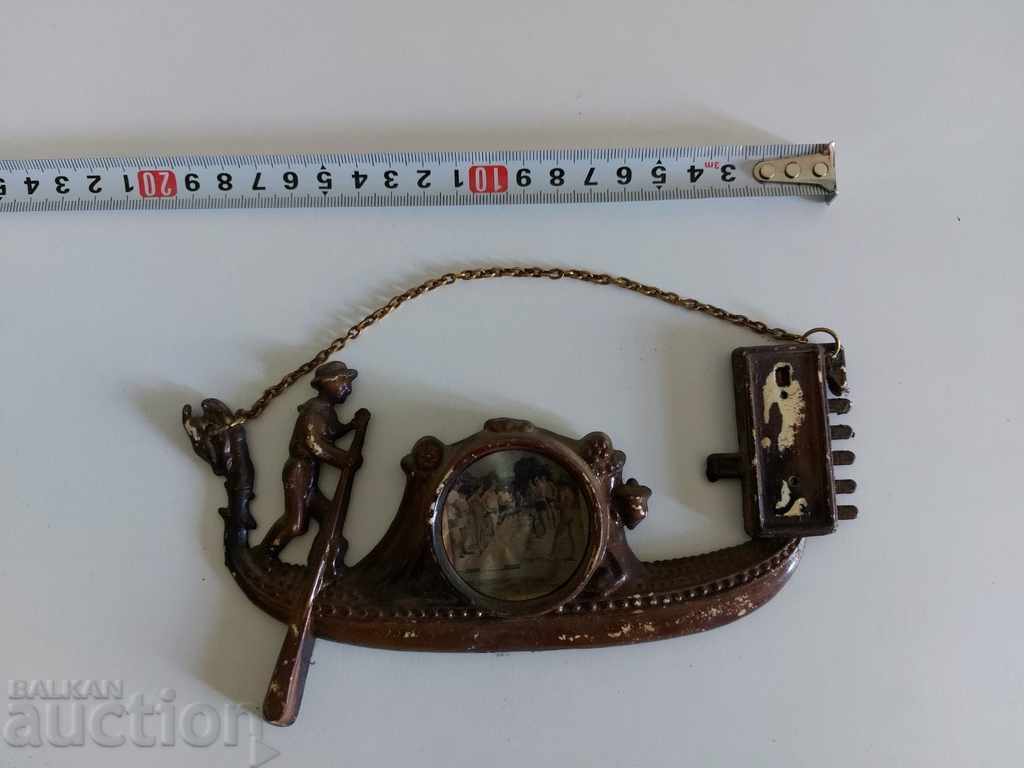 Auction OLD PANEL DECORATION WALL GONDOLA BOAT VENICE Auction OLD PANEL DECORATION WALL GONDOLA BOAT VENICE