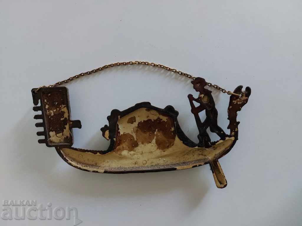 OLD PANEL DECORATION WALL GONDOLA BOAT VENICE - 5 OLD PANEL DECORATION WALL GONDOLA BOAT VENICE - 5