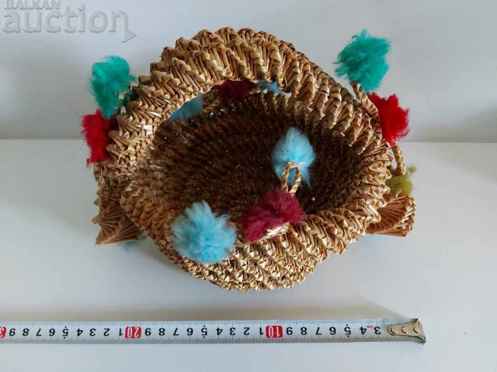 BASKET BASKET DECORATION with price 9.00 BGN | € 4.60 BASKET BASKET DECORATION with price 9.00 BGN | € 4.60