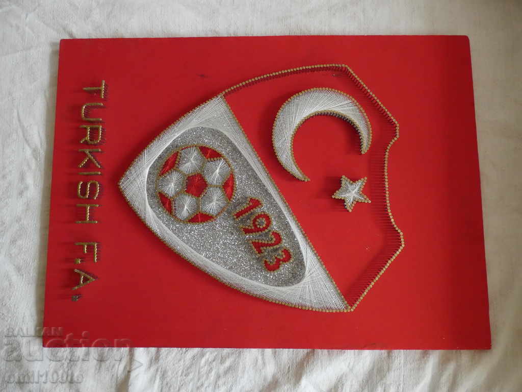 Big panel Turkish Football Federation Turkish F.A .1923 - 6 Big panel Turkish Football Federation Turkish F.A .1923 - 6