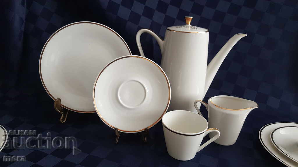 Auction Porcelain set for coffee, tea - Bavaria Auction Porcelain set for coffee, tea - Bavaria