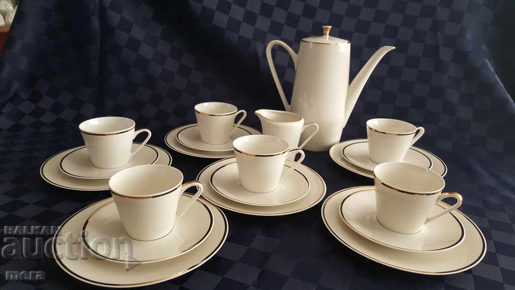 Porcelain set for coffee, tea - Bavaria