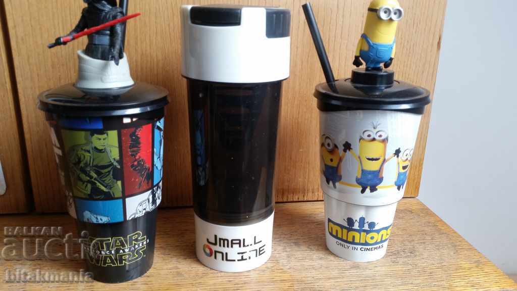 Movie cups - read the auction carefully