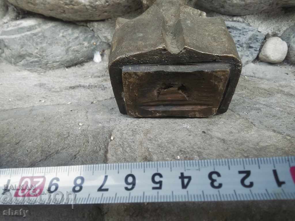 Παλιά χάλκινο γλυπτό. V. Levski; - 7 Παλιά χάλκινο γλυπτό. V. Levski; - 7