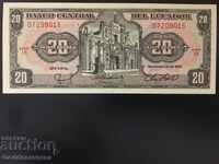 Εκουαδόρ 20 Diez Sucres 1988 Unc Ref 9016