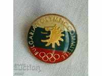 Badge sign BOC Bulgarian Olympic Committee