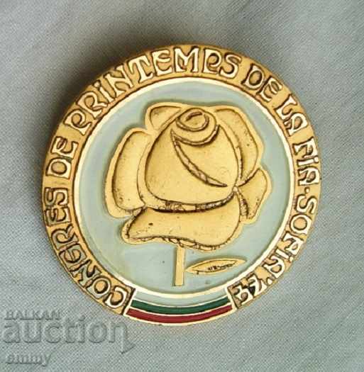 Badge Bulgaria 1974 Congress of the FIA FIA with price 16.00 BGN | € 8.18 Badge Bulgaria 1974 Congress of the FIA FIA with price 16.00 BGN | € 8.18
