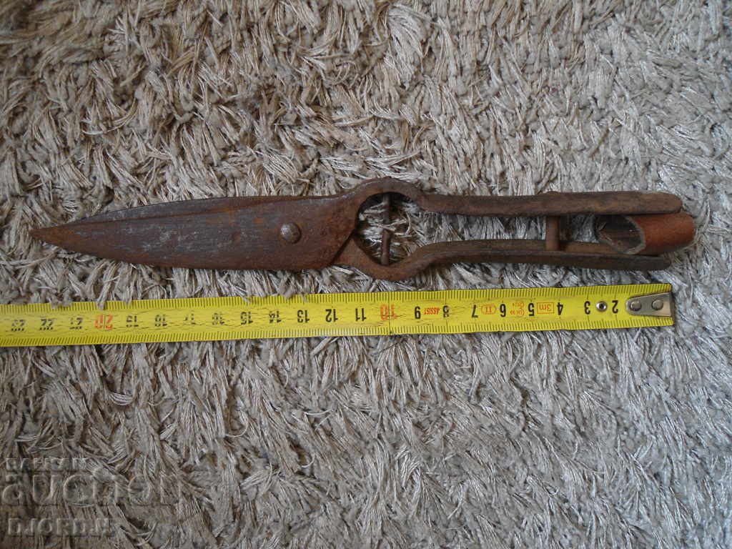 Delivery of Old forged scissors Delivery of Old forged scissors