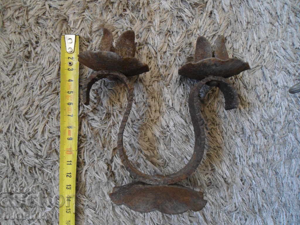 An old forged candlestick - 5 An old forged candlestick - 5