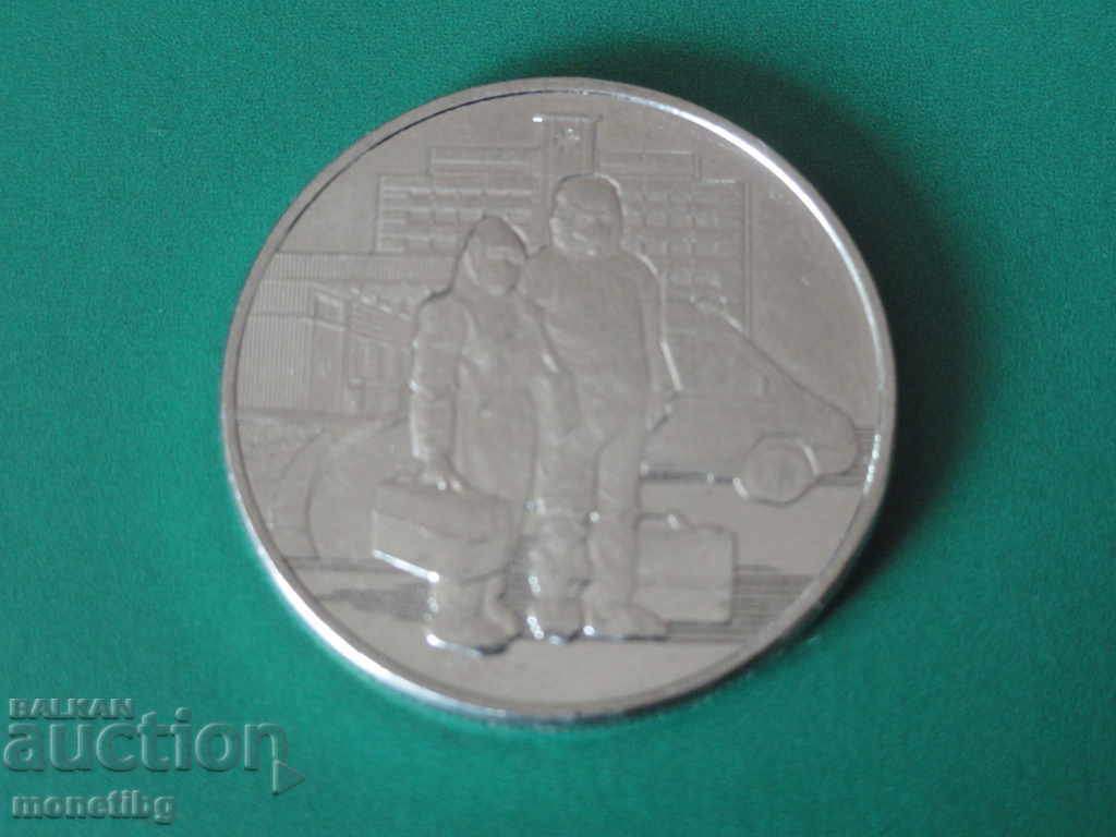 Ρωσία 2020 - 25 ρούβλια "Υγιείς εργαζόμενοι - COVID19" - 5