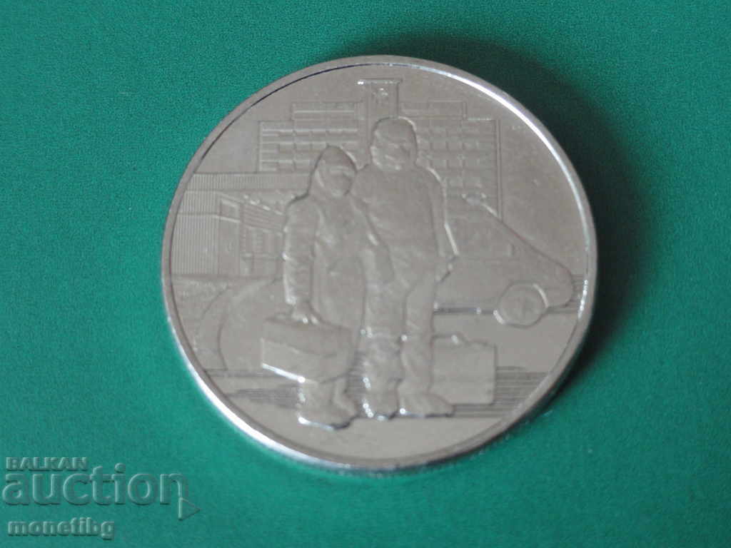 Russia 2020 - 25 rubles '' Healthy workers - COVID19 ''