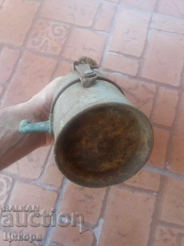 Auction OLD CARABID MINER LAMP LANTERN Auction OLD CARABID MINER LAMP LANTERN