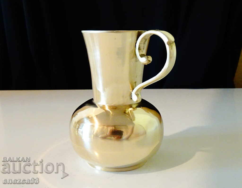Bronze jug for rakia, small jug for milk - 6 Bronze jug for rakia, small jug for milk - 6