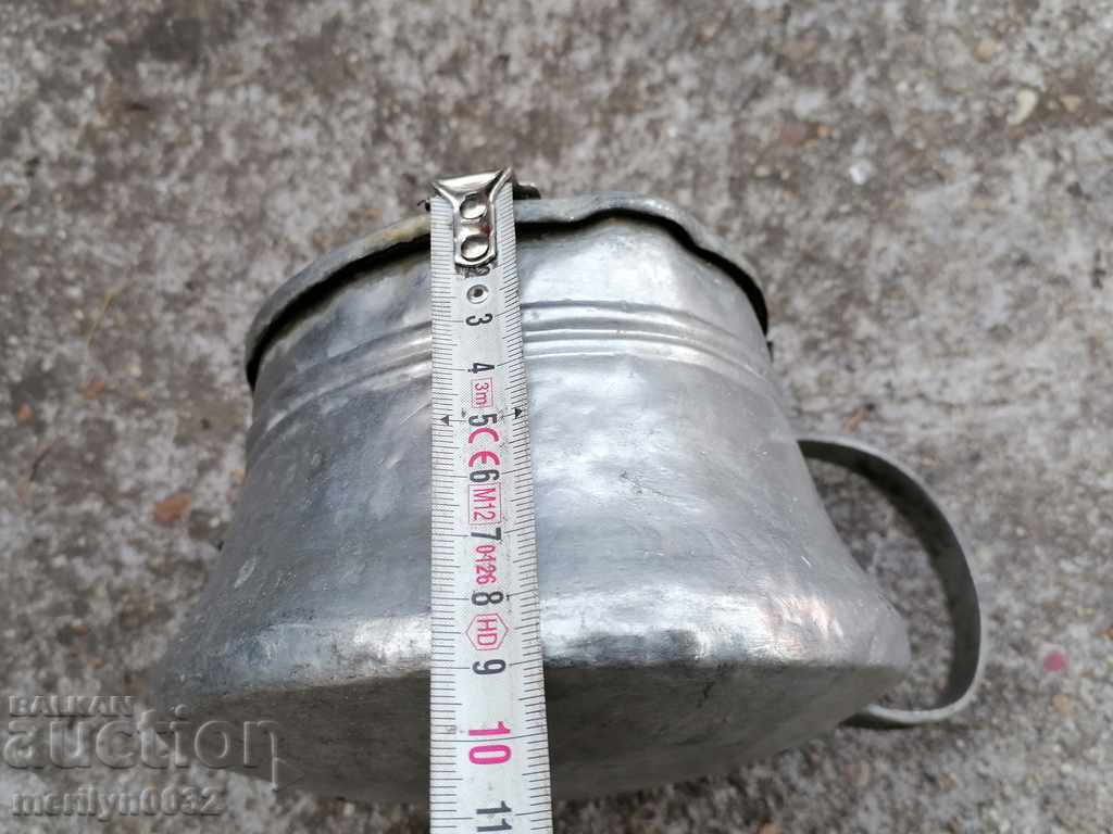 Old tin can, pit, copper, cauldron, cauldron pitcher - 6 Old tin can, pit, copper, cauldron, cauldron pitcher - 6