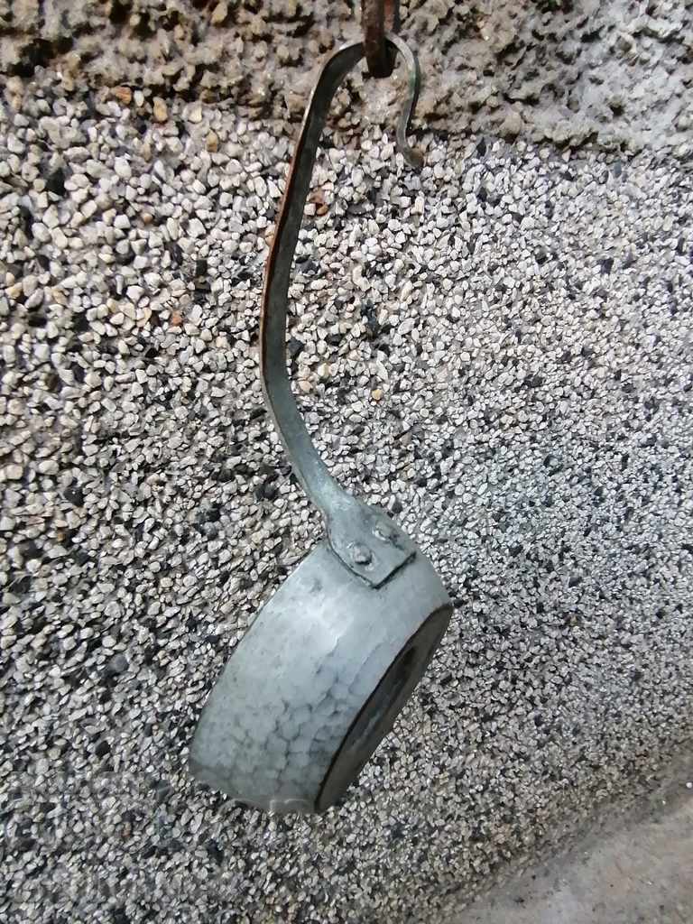 Old copper ladle, pan, copper, copper pot, pit - 7 Old copper ladle, pan, copper, copper pot, pit - 7
