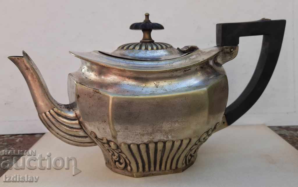 Английска  викторианска кана за чай E.P.N.S. 1853-1887