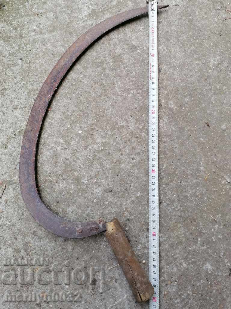 Delivery of Old sickle STYER kosher, blade, wrought iron Delivery of Old sickle STYER kosher, blade, wrought iron