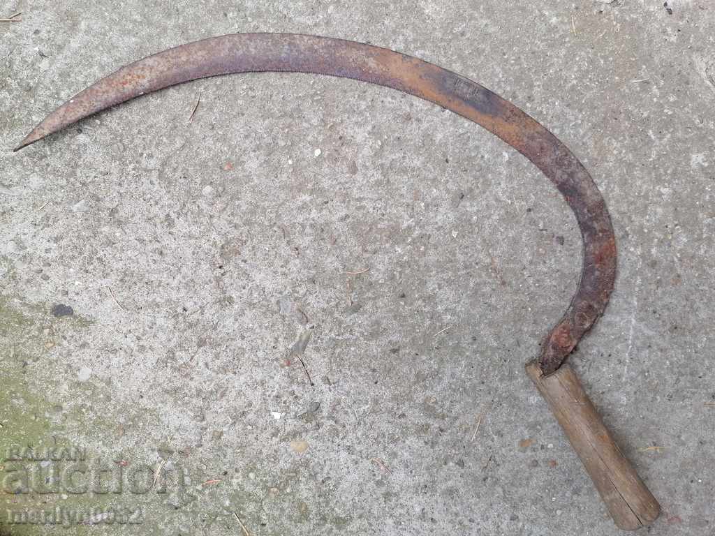 Old sickle STYER kosher, blade, wrought iron - 6 Old sickle STYER kosher, blade, wrought iron - 6