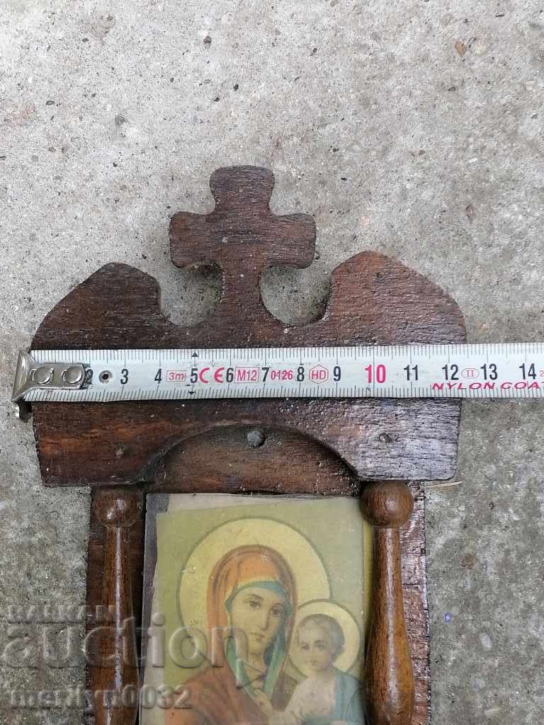 Auction Old homemade lamp with a glass cup Auction Old homemade lamp with a glass cup