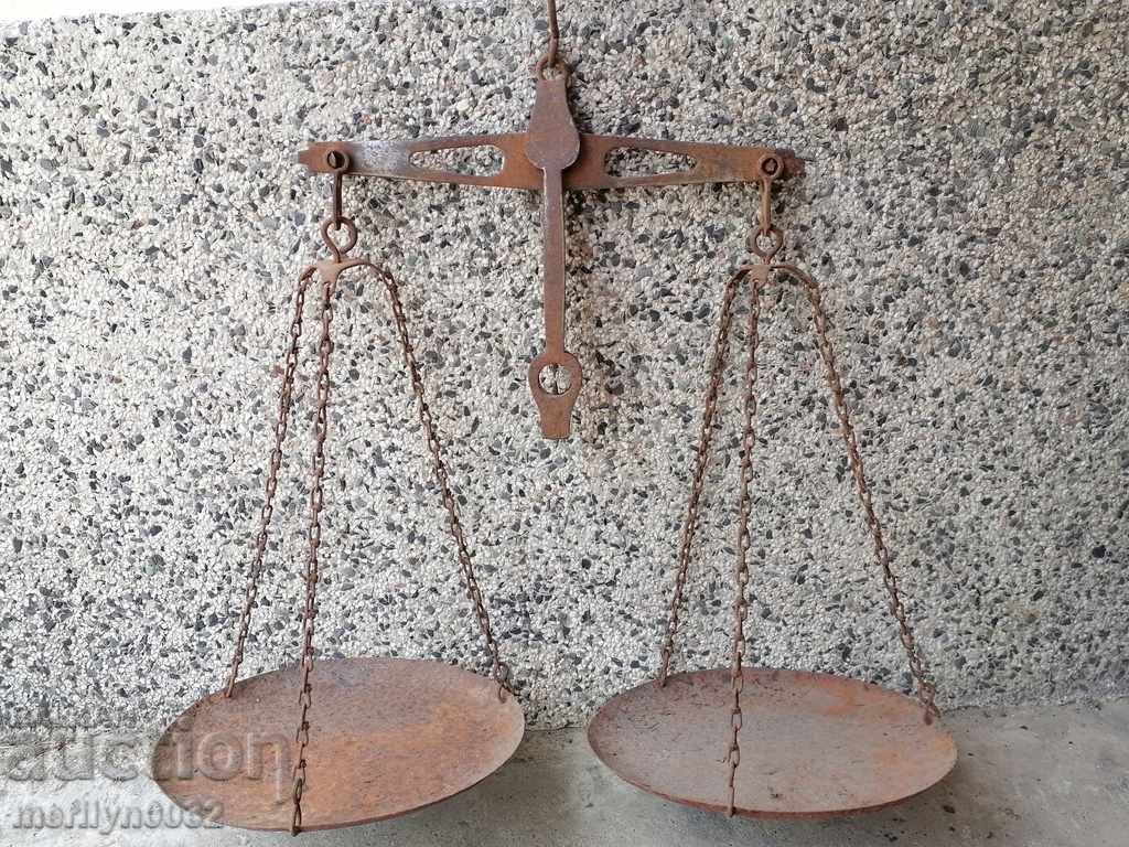 Old scale, pallet, scales, beginning of the twentieth century with price 109.00 BGN | € 55.73 Old scale, pallet, scales, beginning of the twentieth century with price 109.00 BGN | € 55.73